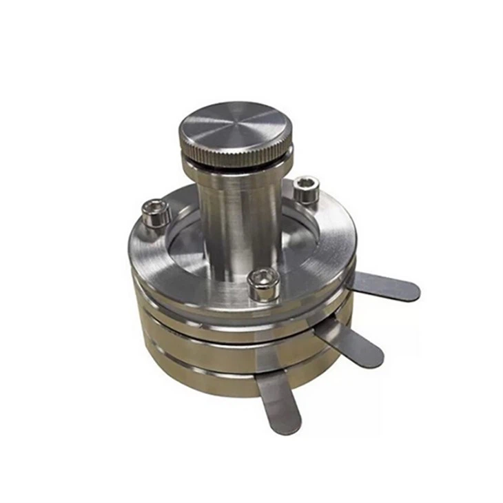 Tri-elektródová delená testovacia bunka